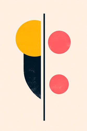 Moderne abstracte geometrische kunst
