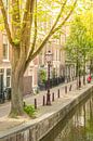 Amsterdam Oudezijds Achterburgwal tijdens de zomer van Sjoerd van der Wal Fotografie thumbnail