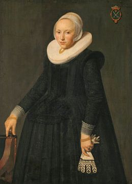 Portret van Trijntje Tijsdr van Nooij, anoniem - 1631