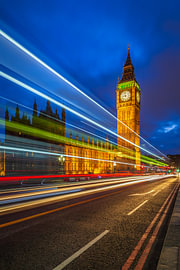 London bei Nacht - Big Ben und Palace of Westminster - 1 von Tux Photography