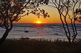 Sunset on the island of Gotland by Reinhard  Pantke