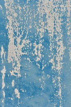 Mur bleu - abstrait 1.0 sur Ingo Laue