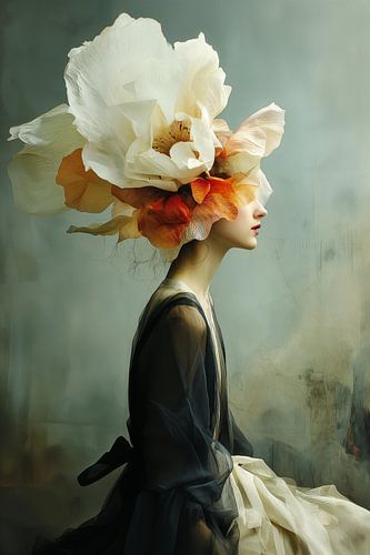 Portret, Bloemen in gedachten no.2