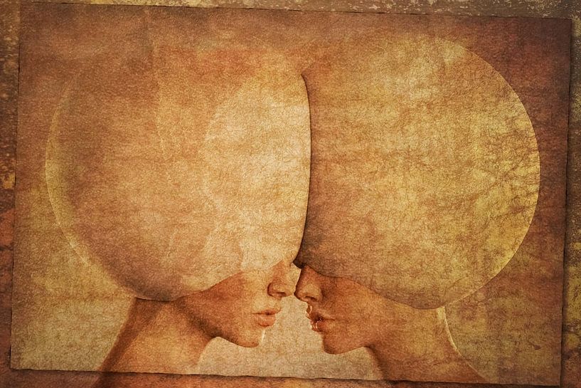 Twin Sisters van Moonheart Artworks