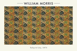 William Morris - Tulpe & Lilie