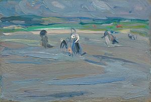Samuel John Peploe - Figuren am Ufer (um 1903)