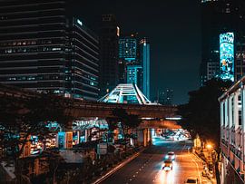 Bangkok at night by Bart van Lier