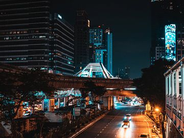 Bangkok la nuit sur Bart van Lier