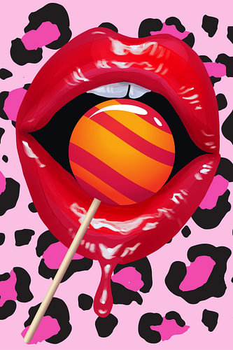 Pink panther lips