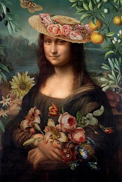 In the garden of the Mona Lisa by christine b-b müller