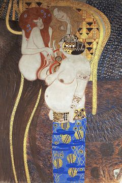 Laszivität, Lüsternheit und Unmäßigkeit, Gustav Klimt