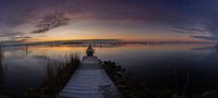 Panorama visie aan het Zwarte Meer