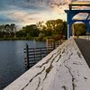 Een perspectief foto naar het einde van de brug van Jolanda de Jong-Jansen