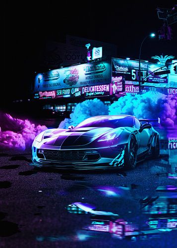 Chevrolet Corvette Stingray: Stedelijke gloed