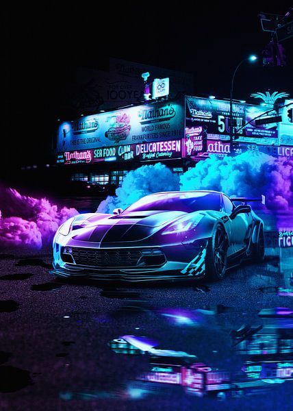 Chevrolet Corvette Stingray: Urbanes Glühen von John Dan