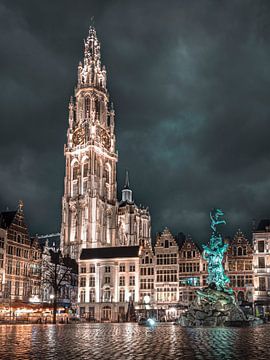Cathédrale Notre-Dame d'Anvers sur Daan Duvillier | Dsquared Photography
