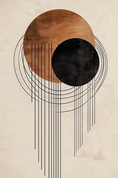 Abstracte Melodie van Studio BB
