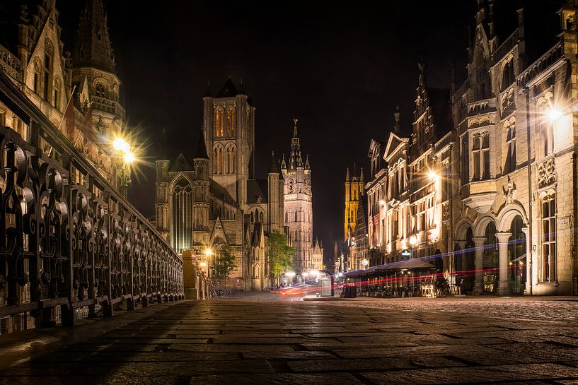 Gent by night 2 van Rick Giesbers
