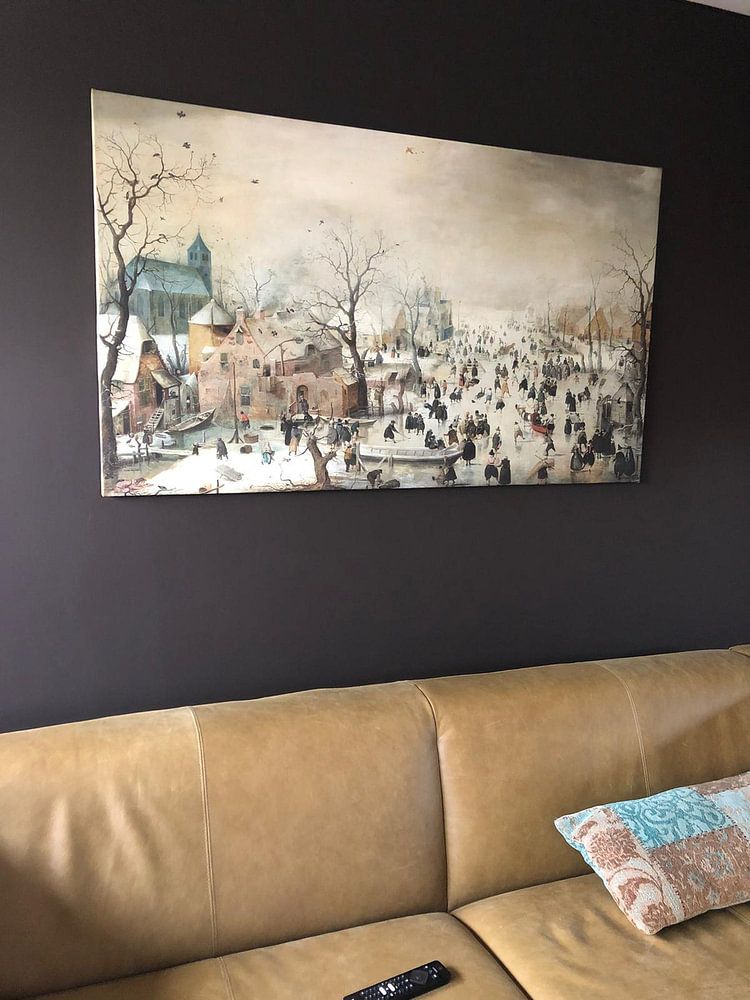 Winter landscape with skaters, Hendrick Avercamp 