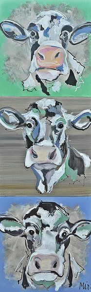 Vaches néerlandaises Rural par Kunstenares Mir Mirthe Kolkman van der Klip