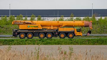 Liebherr LTM 1250-6.1 van Van Schie uit Mijdrecht. van Jaap van den Berg