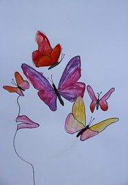 Vlinders van Transformatie van Anja Zinken Bertens