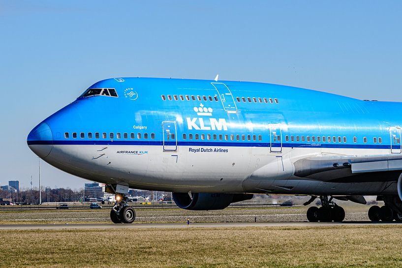 KLM Boeing 747-400 &quot;City of Calgary&quot; (PH-BFC). von Jaap van den Berg