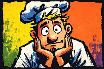 Chef-Langeweile von OMG Art