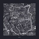 Kaart van Utrecht als plattegrond met straatnamen van Vol van Kleur thumbnail