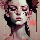 Illustration portrait "Autumn vibes" by Studio Allee thumbnail