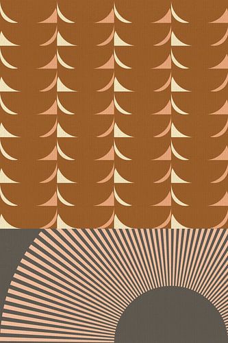 Vintage patroon. Moderne abstracte kunst IV