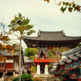 Hwaeomsa-Tempel Gurye Südkorea von Ron van der Stappen