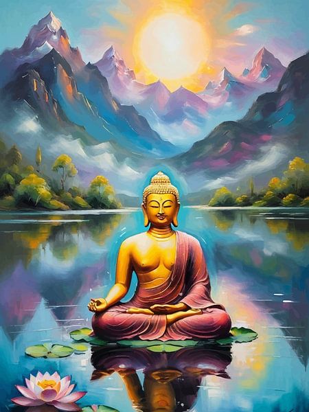 Bouddha / Boeddha par MIROKKU