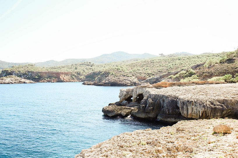 Küste von Ibiza von Djuli Bravenboer