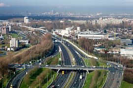 View of The Hague from Zoetermeer by John Verbruggen