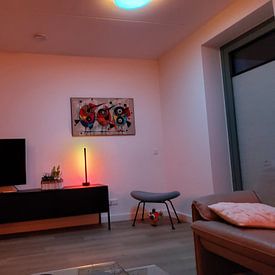 Kundenfoto: Abstrakter moderner Picasso von Kunst Laune, als ArtFrame