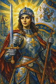Gemälde von Jeanne d’Arc. von Johannes