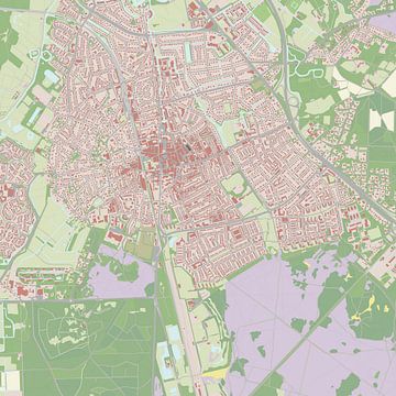 Kaart van Bussum