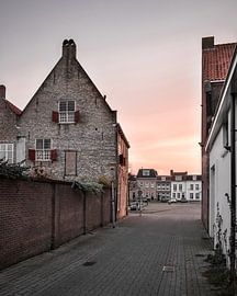 Zonsondergang in Bergen op Zoom