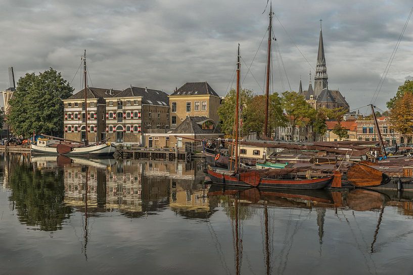 Musée du paysage urbain, port de Gouda par Renate Oskam