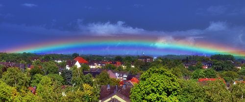 Regenboog over Gelsenkirchen 2