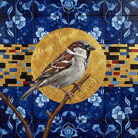 the golden house sparrow by karin van Bylevelt