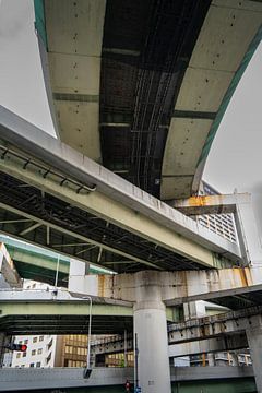 The concrete maze of Osaka II by The Wandering Piston