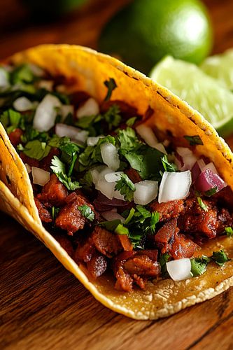 Taco's met limoen