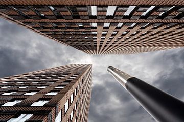 Look up in Amsterdam Zuidas van Wil Crooymans