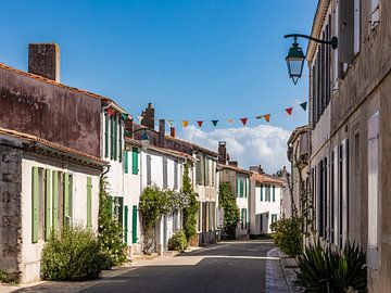 Picturesque Ars-en-Ré on the Ile de Ré in France by Werner Dieterich