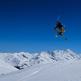 Skifahrer von Nadia Feys