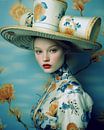 contemporary portrait "New costume" by Carla Van Iersel thumbnail