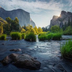 Yosemite-vallei van Martin Podt