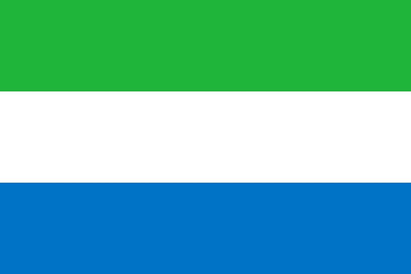 Flag Sierra Leone by de-nue-pic